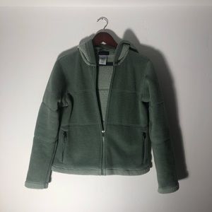 Patagonia fleece hooded jacket